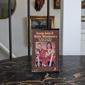 George Jones & Melba Montgomery Cassette Vintage 1985 Country Duets Liberty Tape